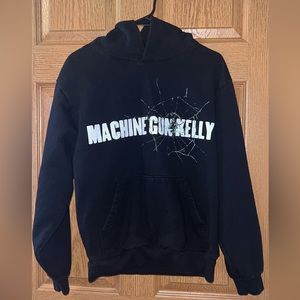 Machine Gun Kelly Broken Glass Hoodie Size Small